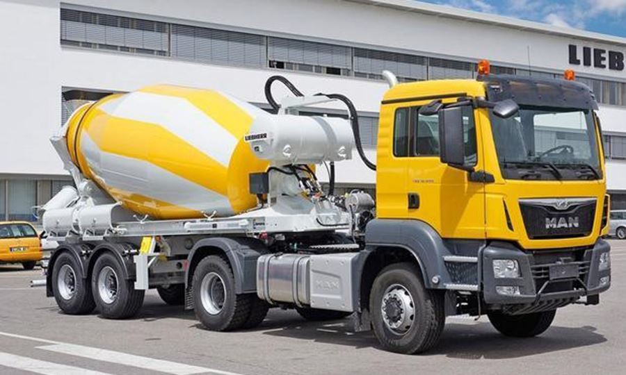 Concrete Mixing Semi Trailer