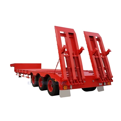 Remorque de camion surbaissée